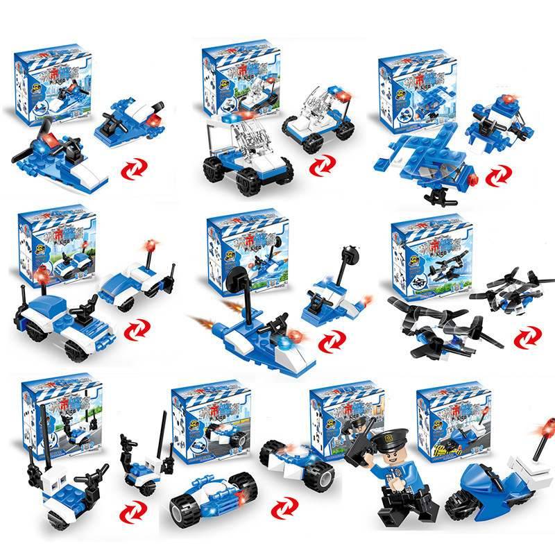 Police car 5 boxes
